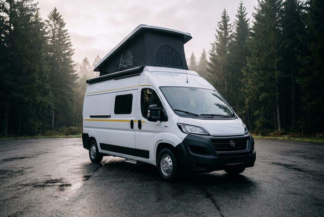 Dachs — Kastenwagen 600 Aufstelldach, Außenansicht